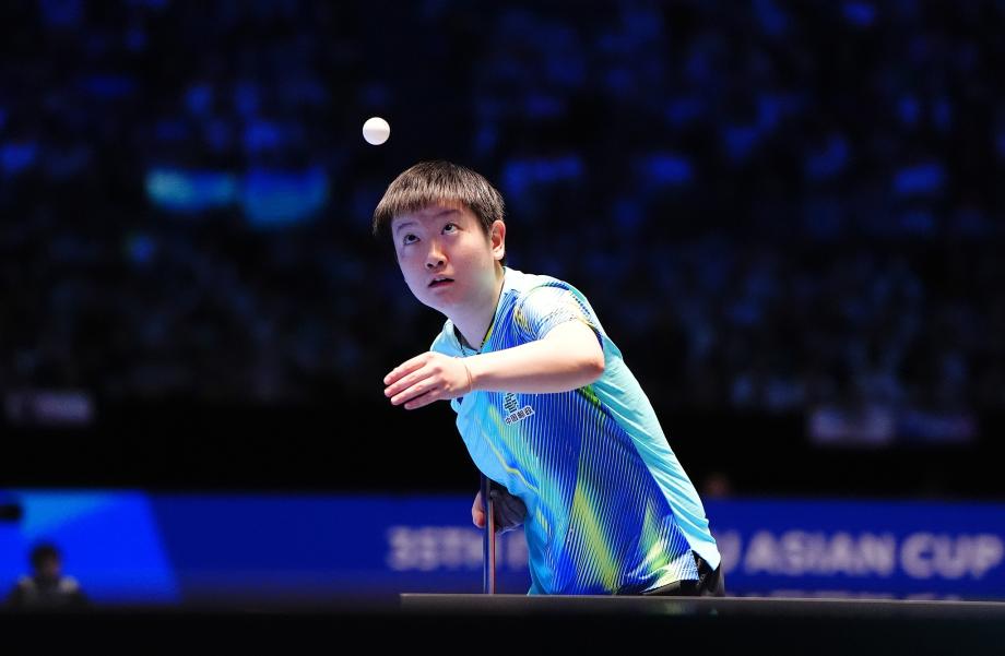 世界杯赛程-乒乓球亚洲杯：孙颖莎3-1逆转金娜英 与陈熠会师